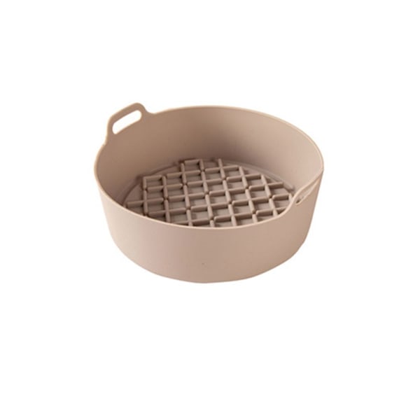Air Fryer Silikongryta AirFryer Tillbehör beige Square