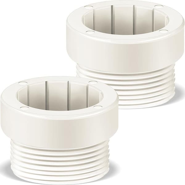Paraplystangstabilisator Bassengparaplyadapter HVIT white