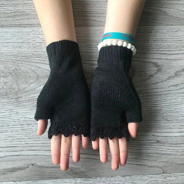 Neulotut Fingerless Gloves Fingerless Gloves GREEN green