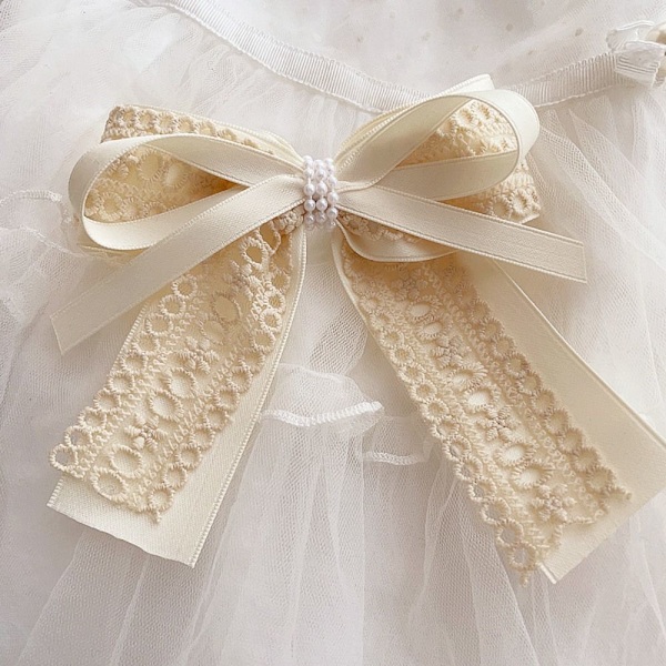 Sløjfe Hair Clip Butterfly Hårnål BEIGE beige