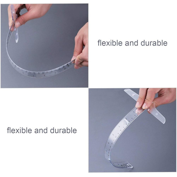 T-Square-linjal Gradert T-Ruler Inch Metrisk T-Square