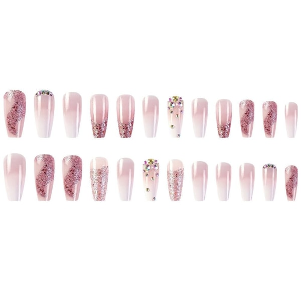 French Fake Nails Ballerina False Nail 1 1 1