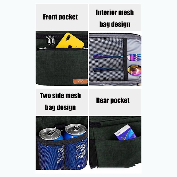 Isolerte poser Varm kald bag E E E