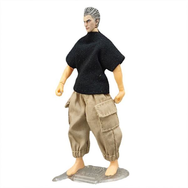 1/18 Miniatyyrivaatteet Soldier casual housut 4 4 4