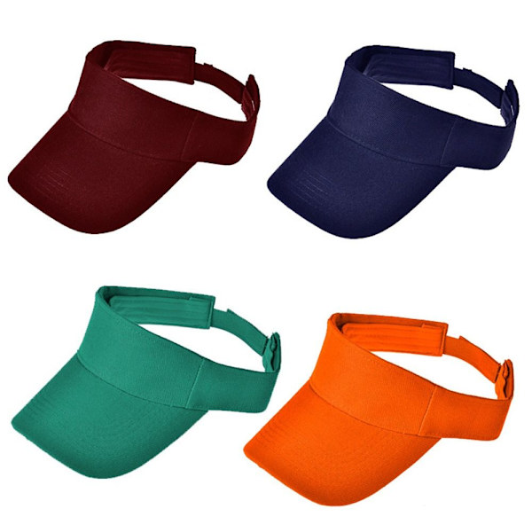 Sommarbaseballhatt Solskyddshatt VINRÖTT Wine Red