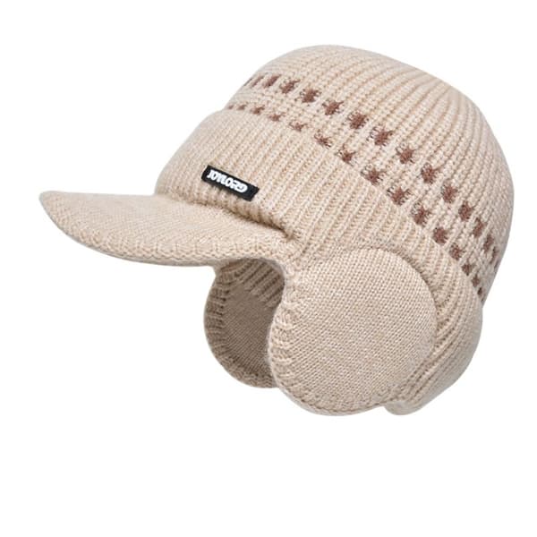 Beanies Luer Strikkehette BEIGE beige
