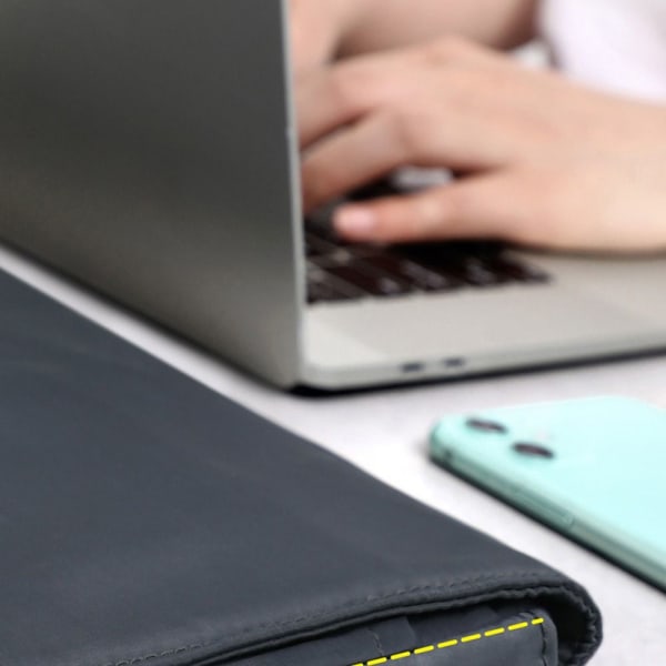 13 14 15 16 tommer håndtaske til bærbare computer tasker SORT 15,4 TOMM Black 15.4 inch
