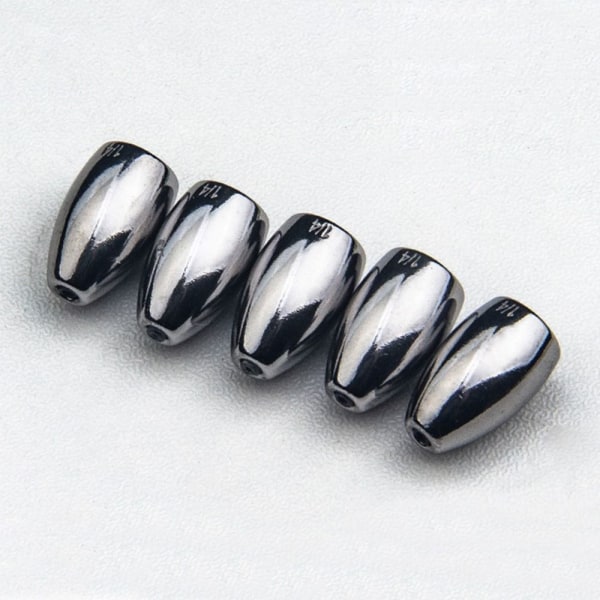 1/2/5 st Fiske Tungsten fallsänke 21G-1PC 21G-1PC 21g-1pc