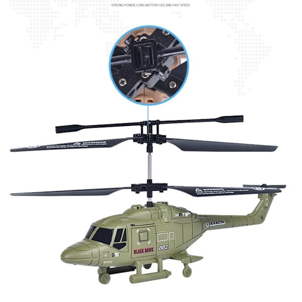 RC Helikopters Fjernbetjening Plane SORT black