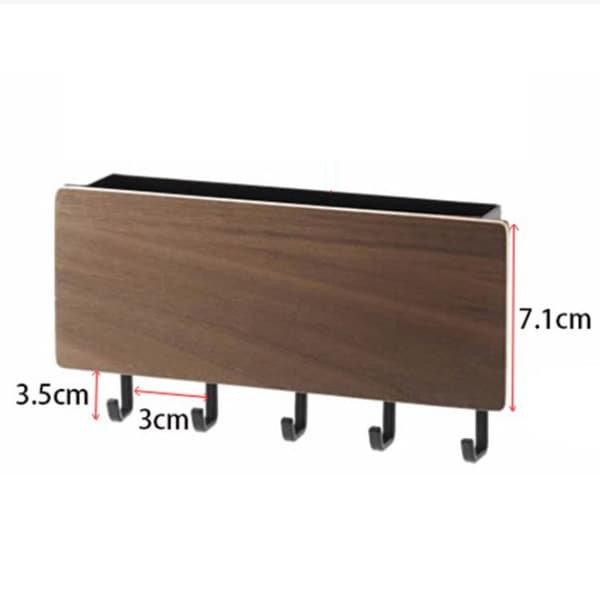 Nøgleholder Nøgleophæng VALNØD VALNØD Walnut