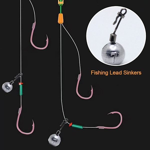 5/10ST Fiskeblysänkare Fiskeviktsänkare 2G-10ST 2g-10pcs