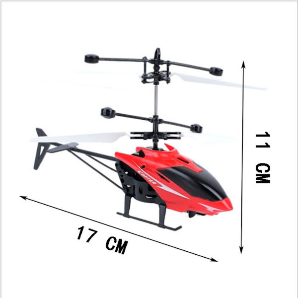 RC Helikoptrar Fjärrkontrollplan GUL RC RC yellow RC-RC