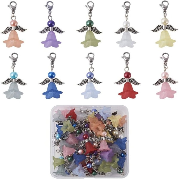 Angel Wing Charms Handgjorda Angel Wing Fairy Charms