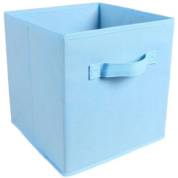 Canvas Förvaring Folding Box BLUE SKY blue sky