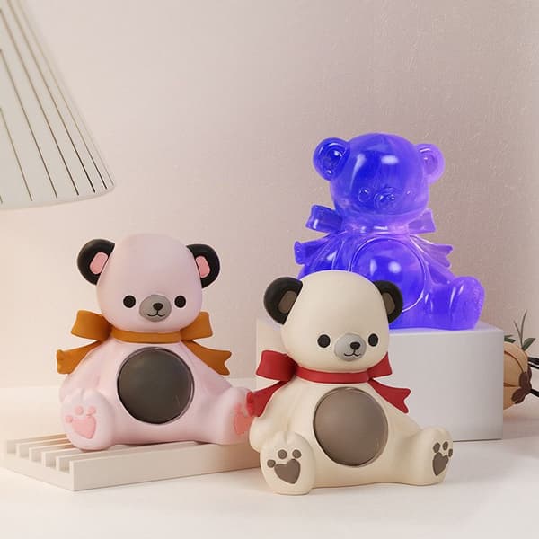 Bow Bear Form Docka Mould Chokladverktyg