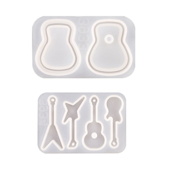 Guitar Pick Form Hänge Form HÄNGE FORM FORM Pendant Mold