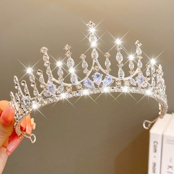 Princess Crown Tiaras pannebånd STIL 10 STIL 10 Style 10