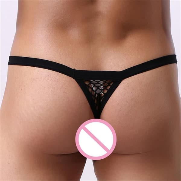 Sexy undertøy See Through Thong WHITE 2XL white 2XL