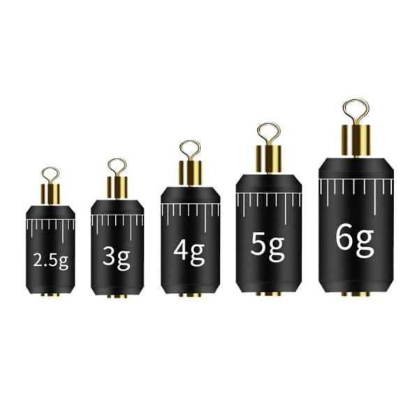 Vægte Blysynker Fiskebly fald 10PCS5G 5G 10pcs5g