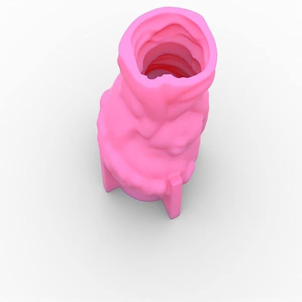 Silikonform leire blomsterpotteform
