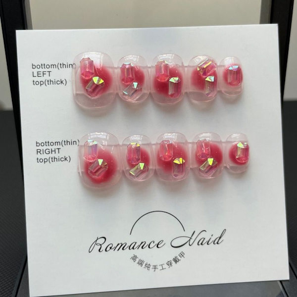 Pure Manual False Nail Fake Handmade Nails S S