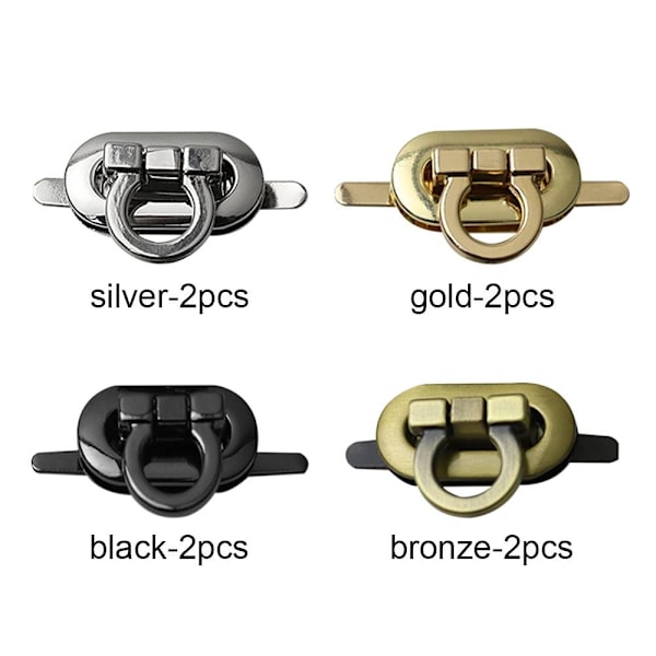 Vrid Lås Vridlås BRONS 2 STK 2 STK bronze 2pcs-2pcs