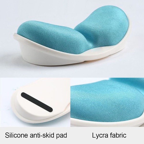 Gaming musematte Håndleddsstøtte BLÅ Blue
