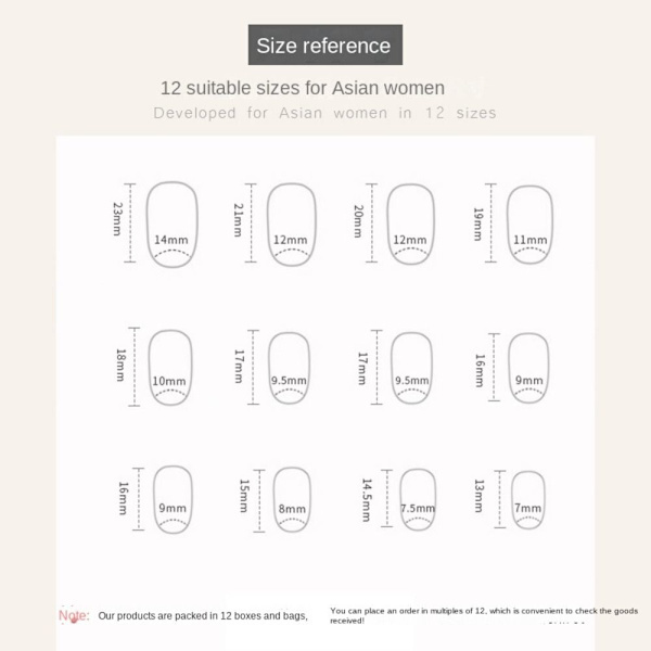 False Nails Fake Nails W1216 W1216 W1216
