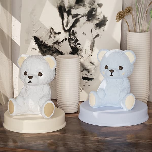 Bear IceCube Mold Food Grade Silikoni SMILING BEAR MOLD SMILING Smiling Bear Mold