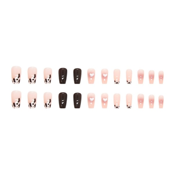 24 stk Fake Nails Short French Z562 Z562 Z562