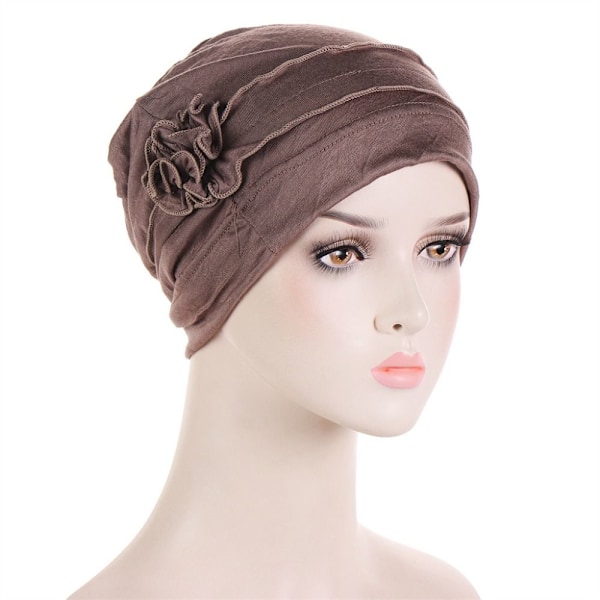 Turban Luer Dame Hijab CAMEL camel