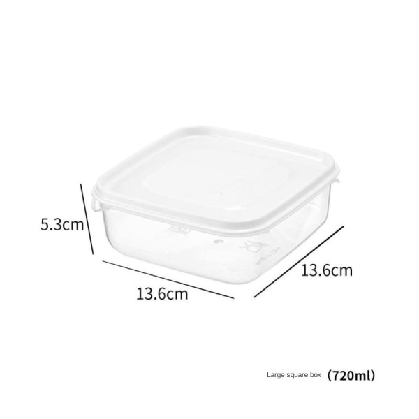 Køleskab Konserveringsboks Split Opbevaringsboks 720ML 720ML 720ml