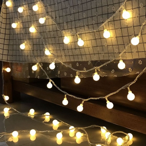 Kuglelys String Led Lys FARVE FARVE colour