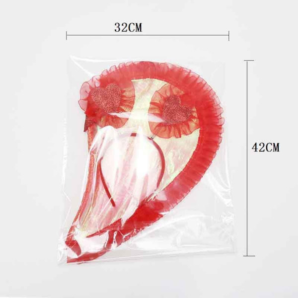 Love Wings Fairy Wings RED red