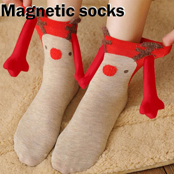 Magneettiset sukat Käsi kädessä Sukat 3 3 3