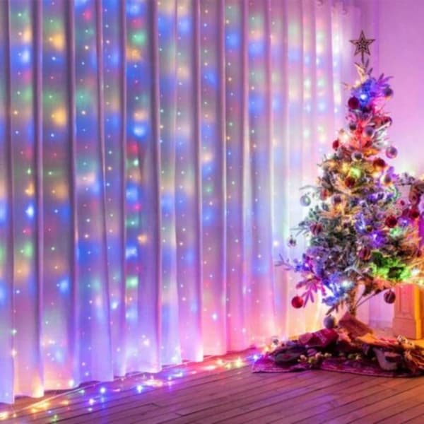 300 LED Gardin Fairy String Lights Hage Lights String HVIT White