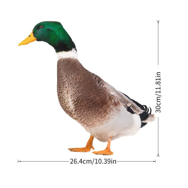 Akryl Duck Statyer Duck Sculpture B B B