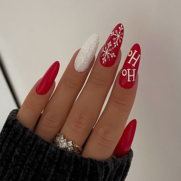 Jul franske falske negle False Nail 1 1 1