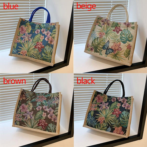 Lin Tote Bag Håndveske BRUN Brown