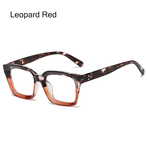 Anti-blå ljusglasögon Datorglasögon LEOPARD RÖD LEOPARD RÖD Leopard Red