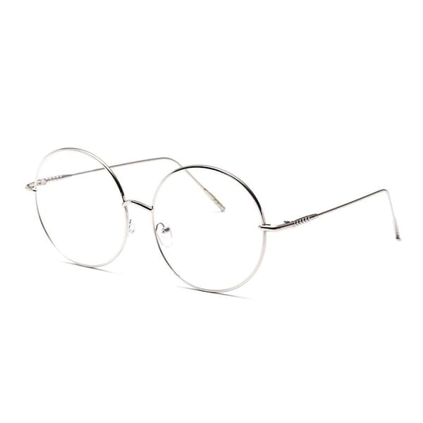 Runde briller brille stel SØLV Silver