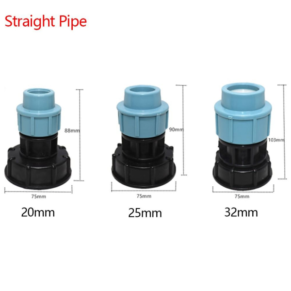 Säiliön sovittimen liitin 32MMTEE CONNECTOR TEE CONNECTOR 32mmTee Connector