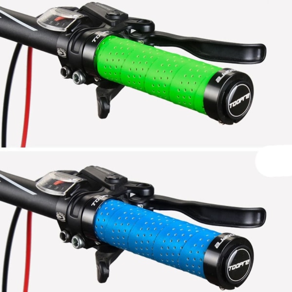 1 Par Cykelstyr Greb Cykeltape Grip SORT black