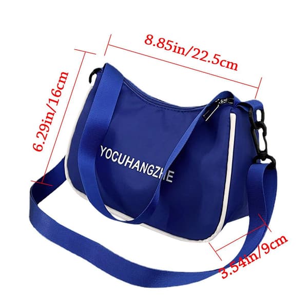 Axelväska Messenger Bag VIT white