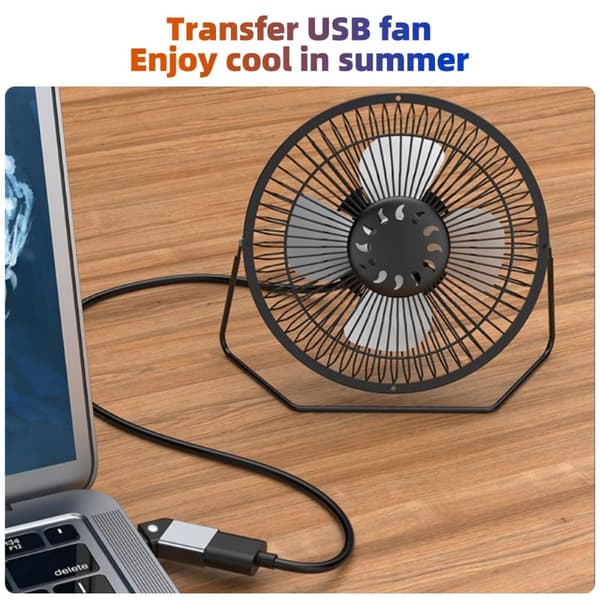 OTG Adapter Type-C till USB 3.0 GRÅ Grey
