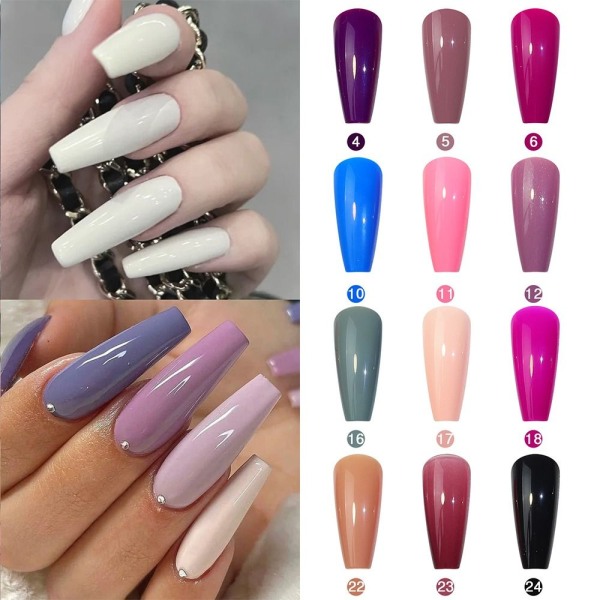 576st Fake Nails Long SET01 SET01