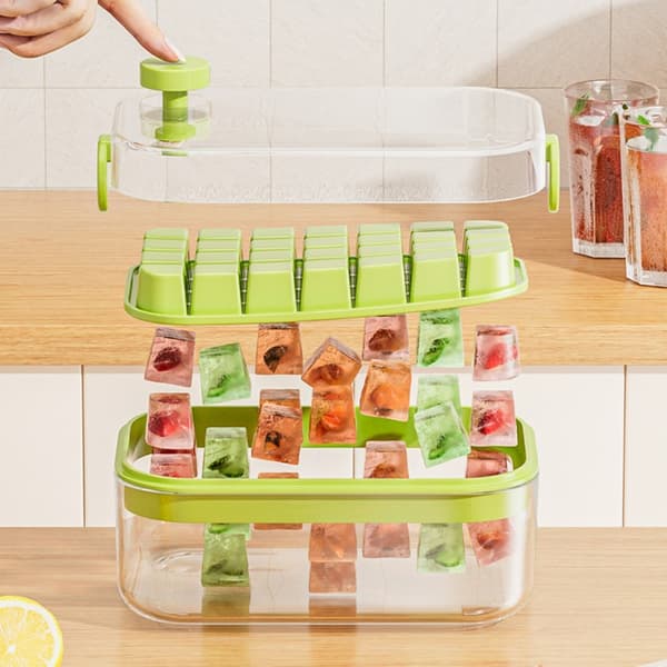 Ice Cube Bakke Ice Cube Maker Form GUL 28 GRIDS 28 RITTER Yellow 28 Grids-28 Grids