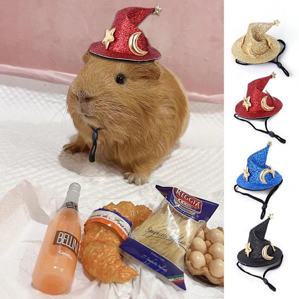 Kreativa hamsterhattar Halloweenhattar GULD 1 1 Gold 1-1