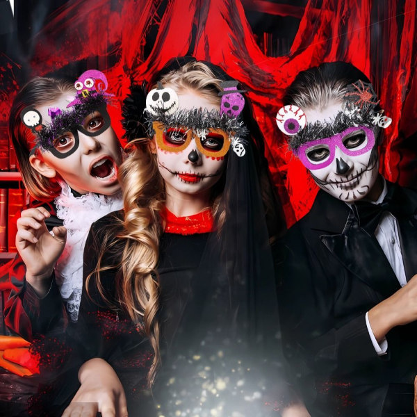 Halloween-briller Halloween-briller-rekvisitter 3 3 3