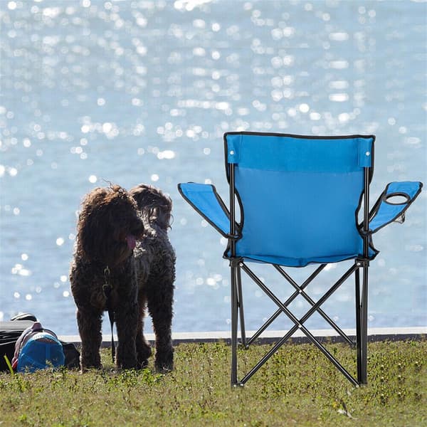 Hopfällbara Campingstolar Utomhusstol RÖD red